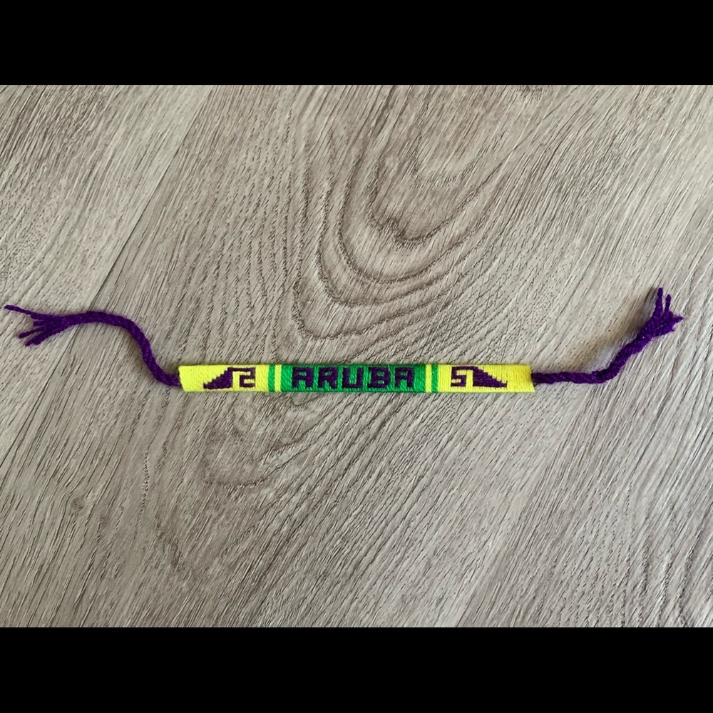 Aruba tie bracelet/anklet